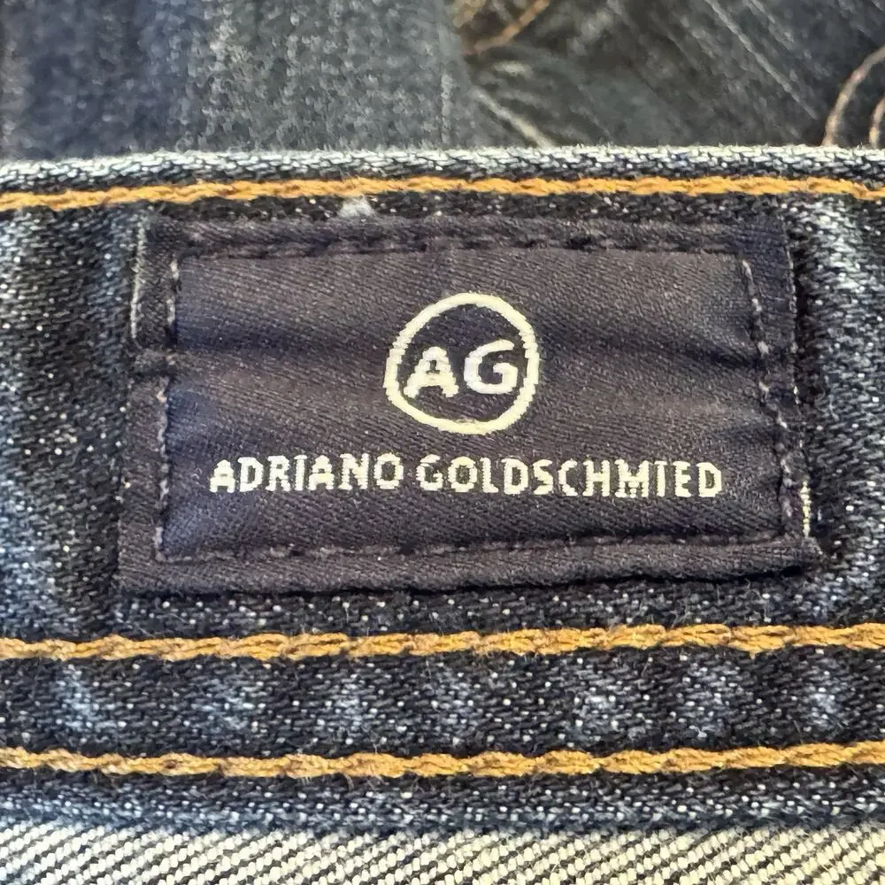AG Adriano Goldschmied Jeans The Graduate Tailored Leg Mens Sz 33x34 Medium Wash